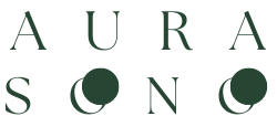 Logo AURASONO, Sound Healing Shop