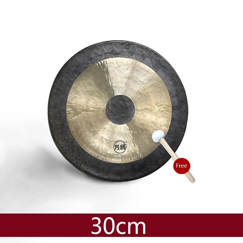 Gong with Hammer - Famous for Sound Healing and Meditation 18 - 30 cm - Aura Sono