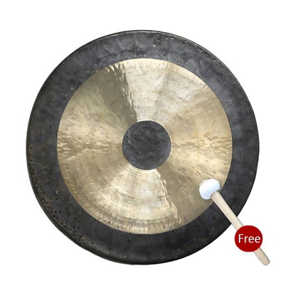 Gong with Hammer - Famous for Sound Healing and Meditation 18 - 30 cm - Aura Sono