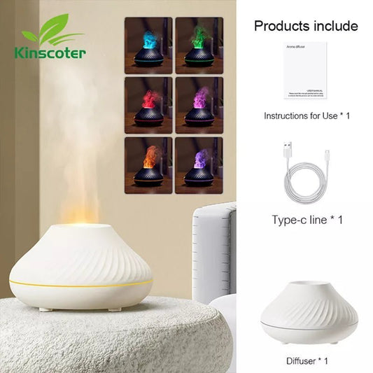 Volcanic Aroma Diffuser for Meditation - Essential Oil Enhancer - Aura Sono